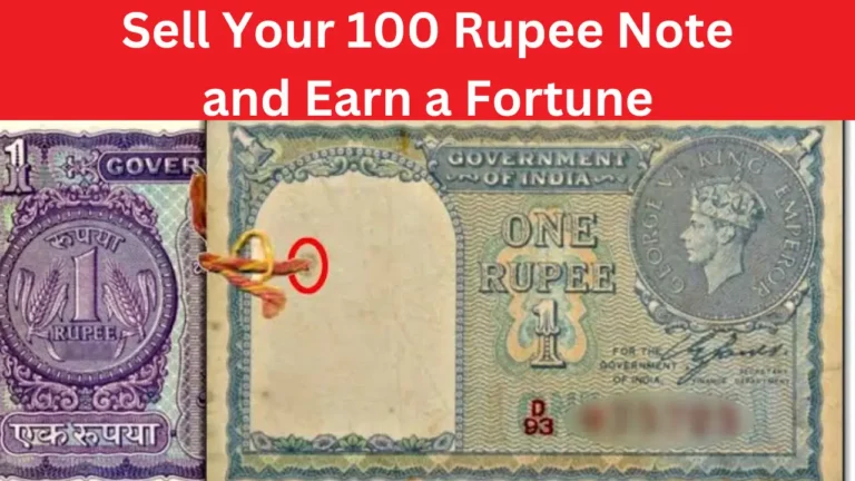 Old 100 Rupee Note Sell: Sell Your 100 Rupee Note and Earn a Fortune – Discover Its Features and True Worth!